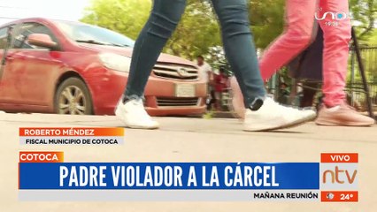 Padre violador a la cárcel en Cotoca