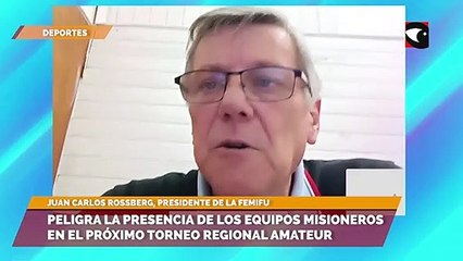 Peligra la participación de los equipos misioneros en el próximo Torneo Regional Amateur