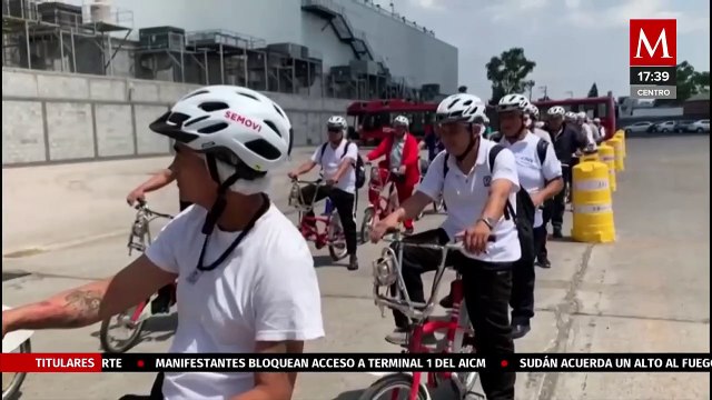 Choferes de Metrobús toman cursos para respetar a ciclistas y peatones