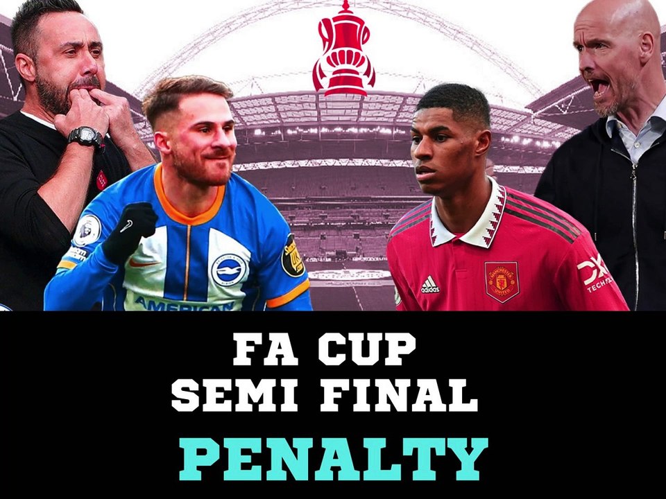 Fa cup semifinal/ Man united vs. Brighton FC / Highlights