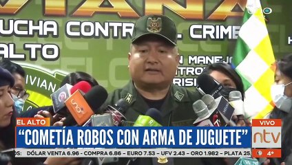Sujeto fue aprehendido sindicado de robo