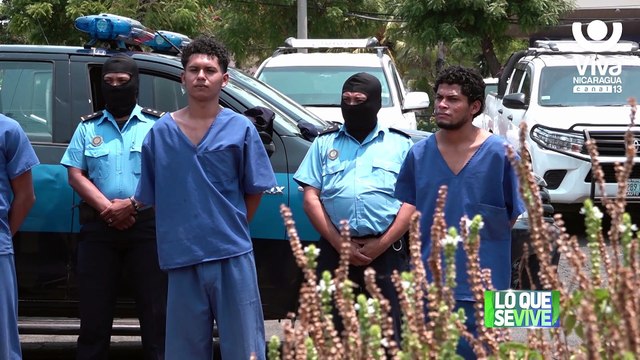 48 personas detenidas por diversos delitos fueron presentadas por la Policía Nacional