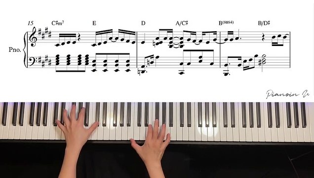 아이유 IU - 아이와 나의 바다 (My sea) - Piano Cover - Sheet