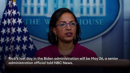 Susan Rice Leaves Role As Biden’s Domestic Policy Advisor