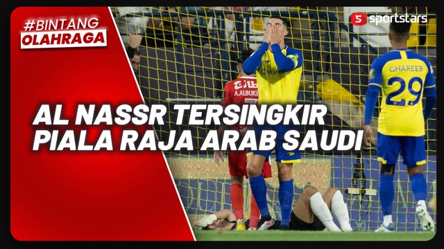 Frustrasi, Ronaldo Geleng-Geleng Lihat Al Nassr Disingkirkan Al Wehda di Piala Raja