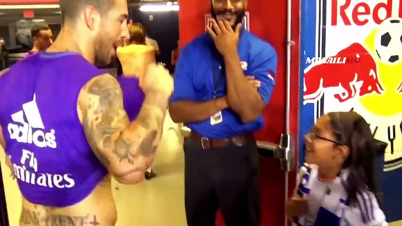 When Football Stars Meet Their Fans