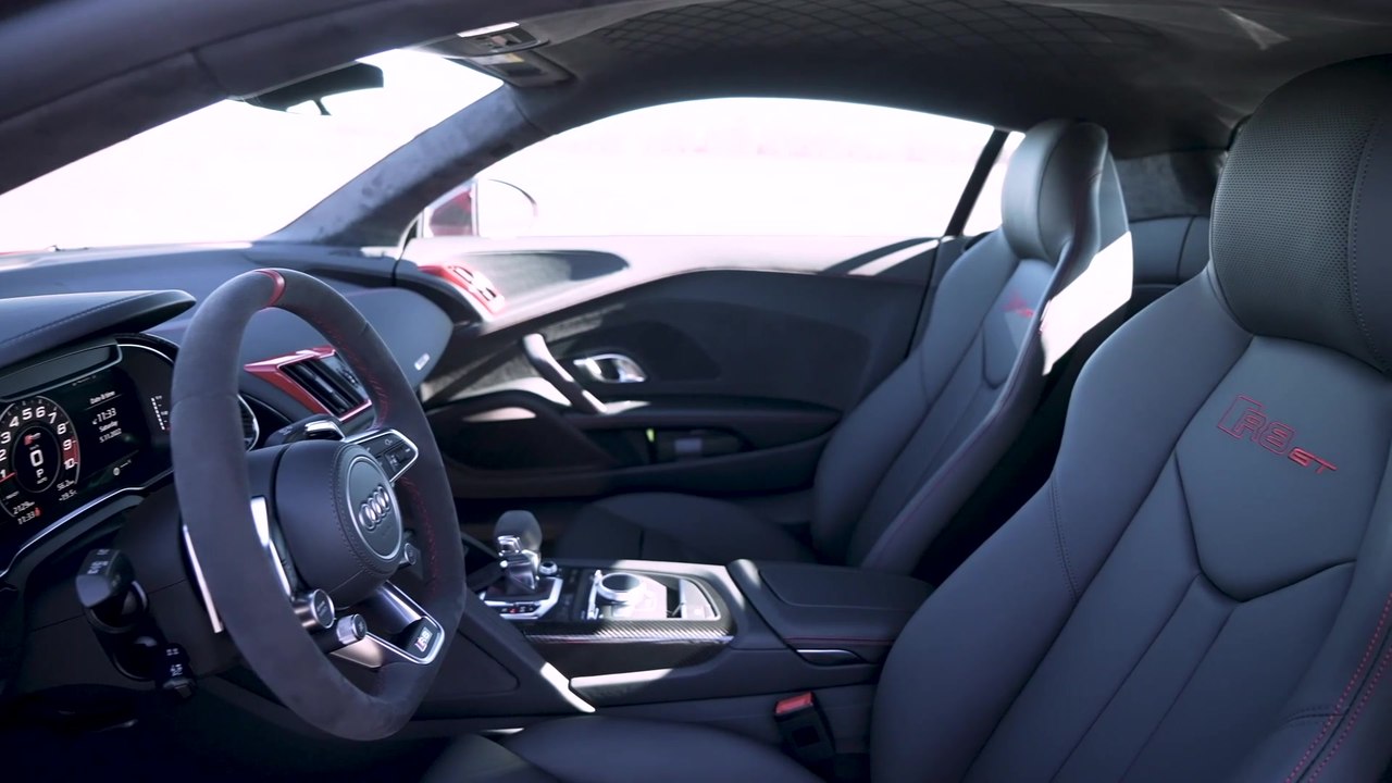 Der neue Audi R8 Coupé V10 GT RWD - Das Interieurdesign