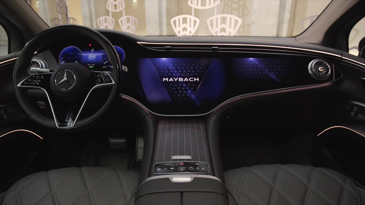 Mercedes-Maybach EQS SUV - Das Infotainment System