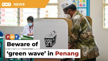 ‘Green wave’ will thwart multiracial Penang govt, says analyst