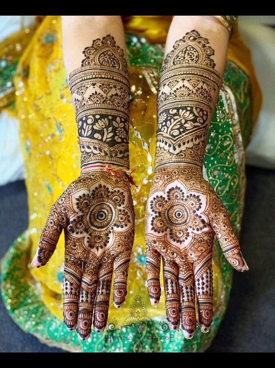 Dulhan mehndi design