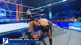 Top 10 Friday Night SmackDown moments- WWE Top 10, April 21, 2023