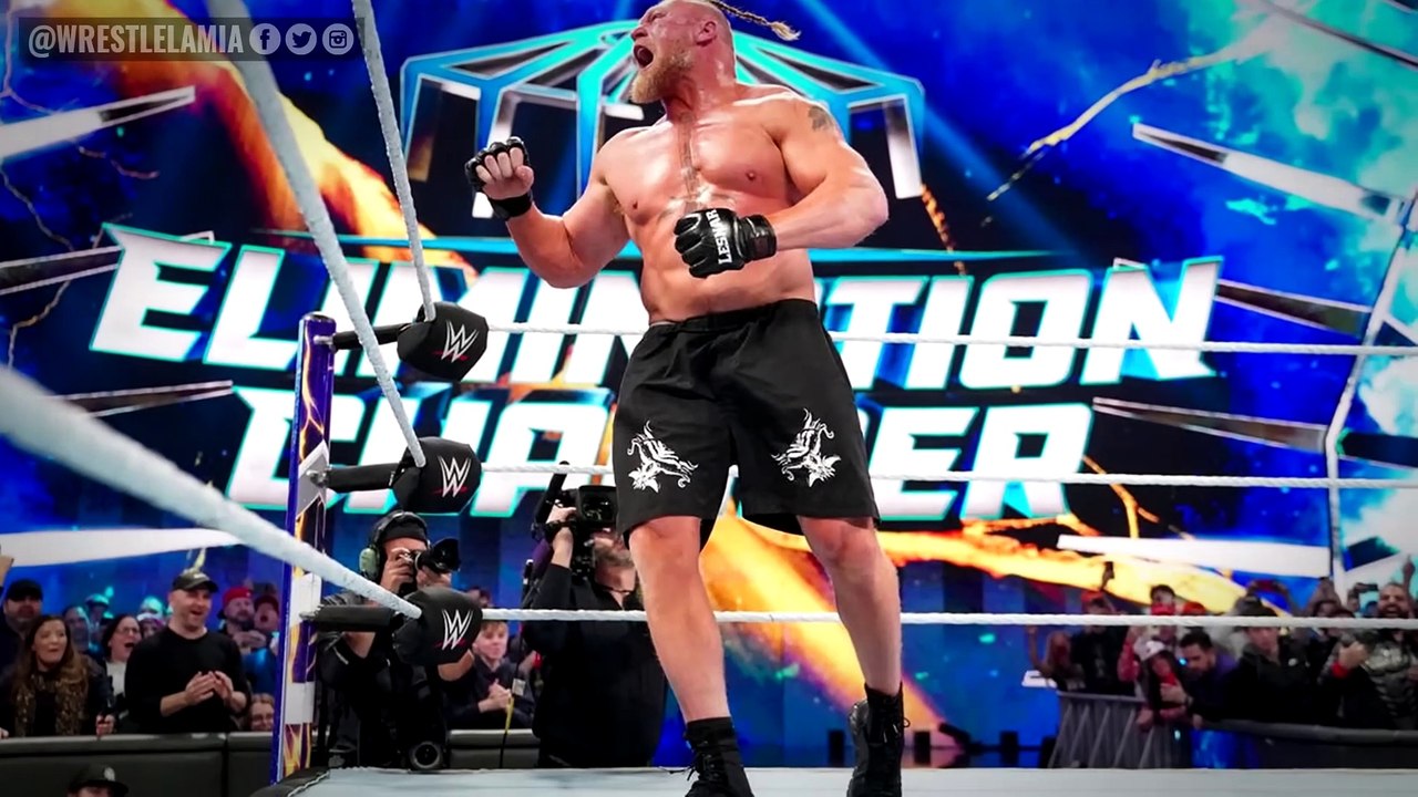 Brock Lesnar Went Off Script At WWE Elimination Chamber 2023...HHH Emotional...Wrestling News
