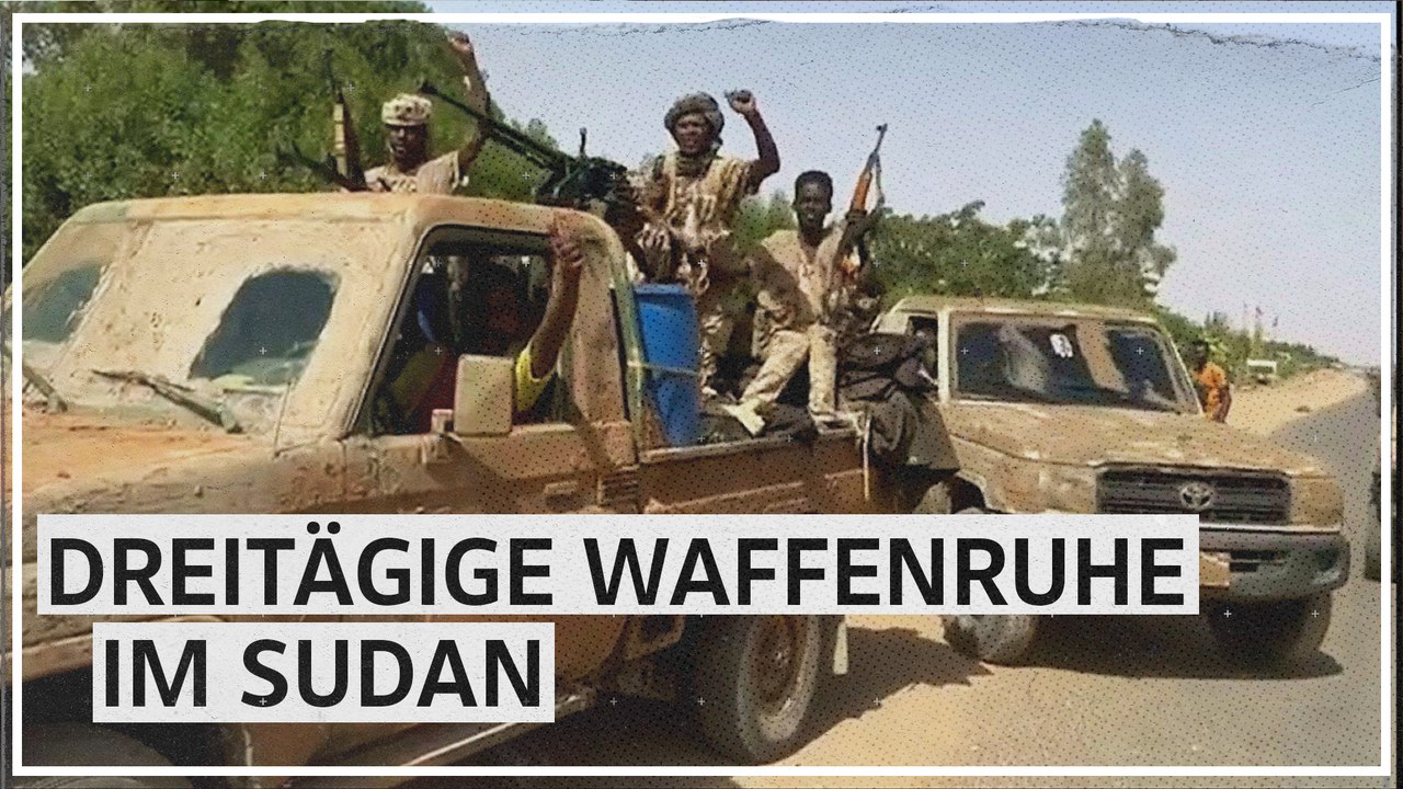 Dreitägige Waffenruhe im Sudan in Kraft