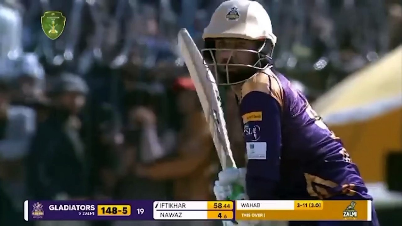 Iftikhar Hits 6Sixes in 1 Over