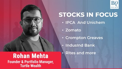 Stocks In Focus: Sensex, Nifty Flat; IPCA Labs Sink, Zomato Zooms