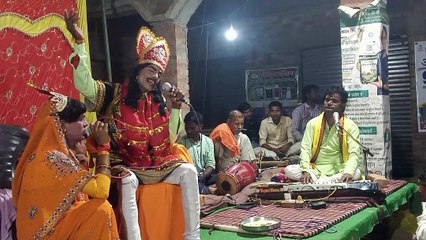 गोगा जी नाटक में सनोज अलबेला ने आल्हा में धुंआधाड़ छाप प्रोग्राम किया//allah