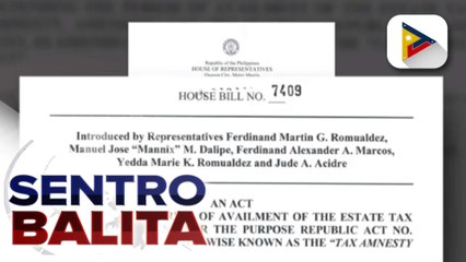 Panukalang palawigin ang Estate Tax Mmnesty Program, lusot na sa House Committee on Ways and Means