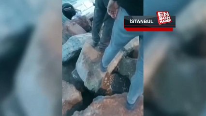 Kartal'da botla denize açılan 2 kişiden 1'i kayıp