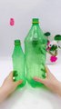 A handmade plastic bottle is so beautiful that an unnecessary bottle can still be like this