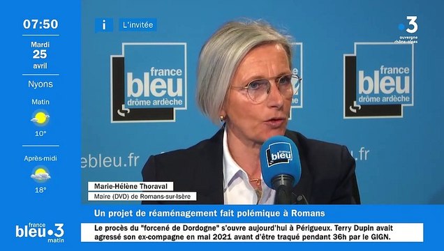 Marie-Hélène Thoraval, maire de Romans-sur-Isère