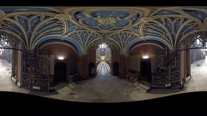 360-degree view of Coronation venue Westminster Abbey