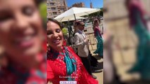 Jessica Bueno y Pablo Marqués comparten su primera feria de Sevilla como enamorados
