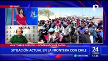 Gobernador de Tacna sobre migrantes: “Carabineros de Chile los dejan pasar la frontera”