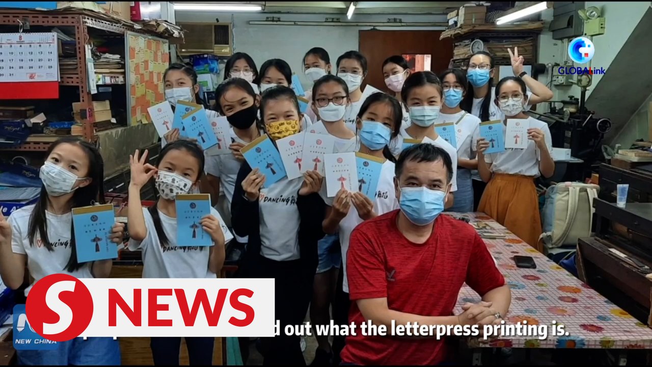 70-year-old HK printing shop makes traditional craft lasting impressions