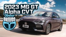 2023 MG GT Alpha review: Non-turbo compact sedan tested | Top Gear Philippines