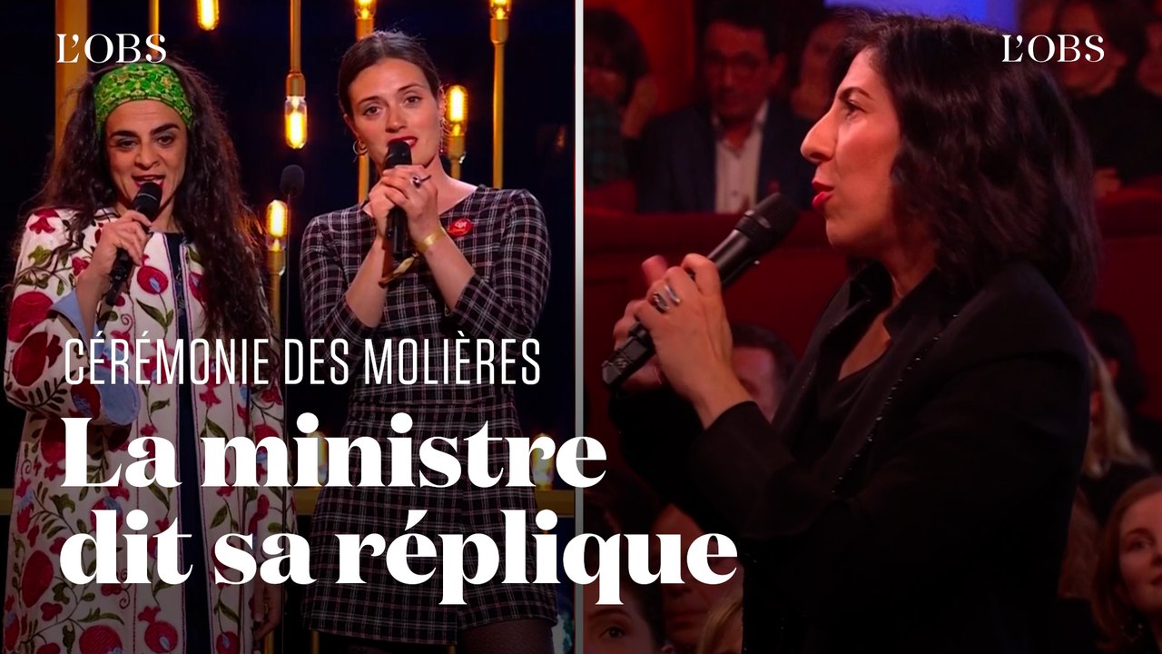 Interpellée lors des Molières, la ministre Rima Abdul-Malak répond à deux comédiennes