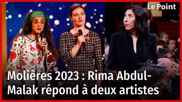 Molières 2023 : Rima Abdul-Malak répond à deux artistes de la CGT