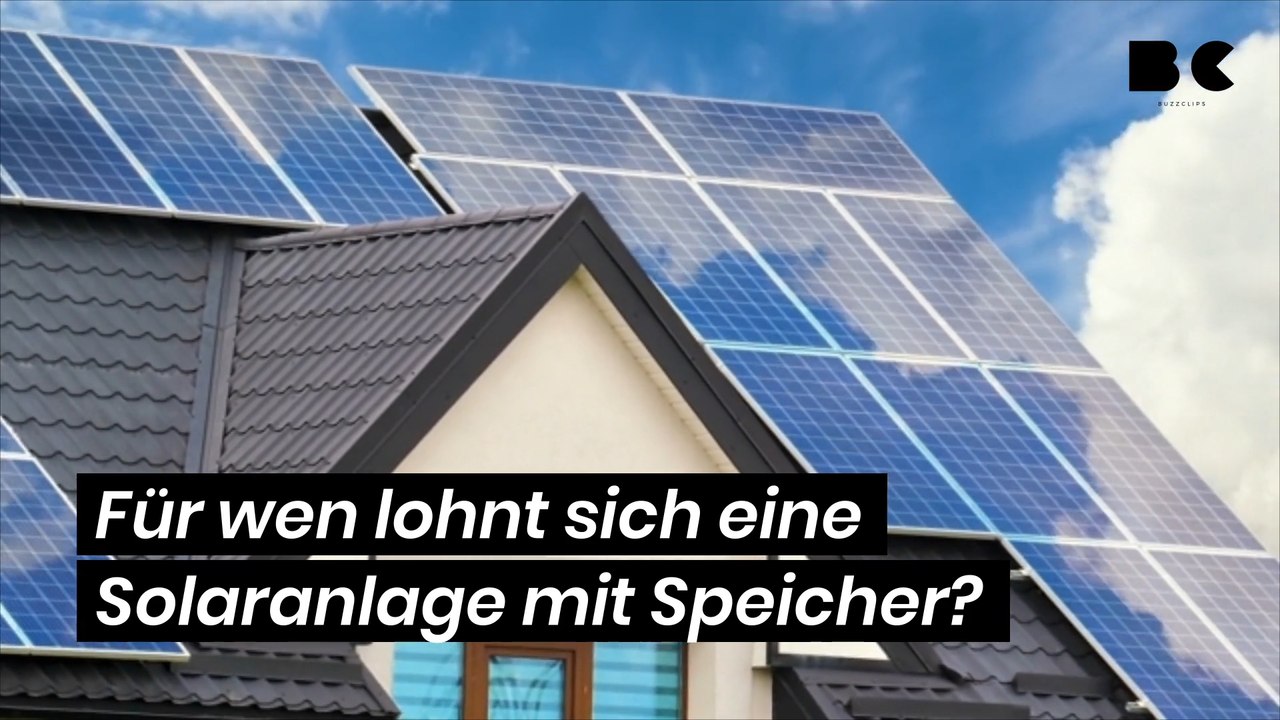 Für wen lohnt sich eine solaranlage mit speicher?