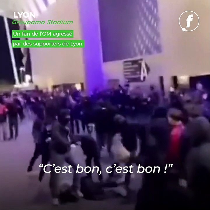 Un fan de l'OM agressé par des supporters de Lyon