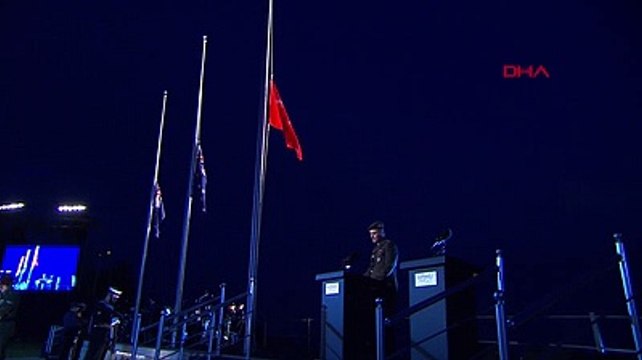 Anzaklar, Gelibolu Yarımadası’nda ‘Şafak Ayini’ ile anıldı