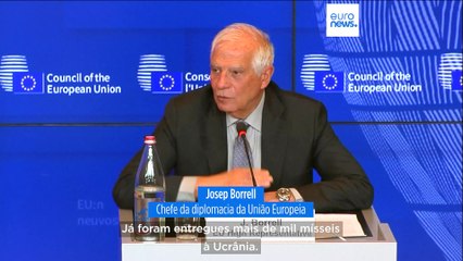 Download Video: Borrell quer acelerar envio de munições europeias à Ucrânia