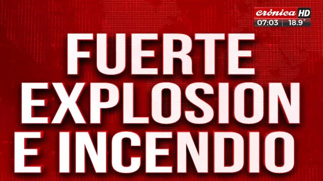 Explosión e incendio en una vivienda deja seis heridos graves