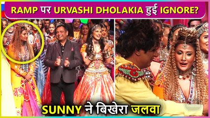 Komolika Aka Urvashi Dholakia Gets Ignored In Front Of Sunny Leone | Ramp Walk