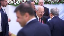 Erdoğan AYM töreninde Kılıçdaroğlu ile tokalaşmadan yerine oturdu
