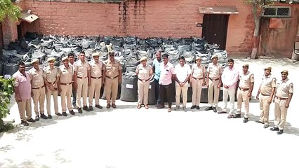 दो ट्रक में 2 करोड़ रुपए का 6 टन 466 किलो डोडा जब्त