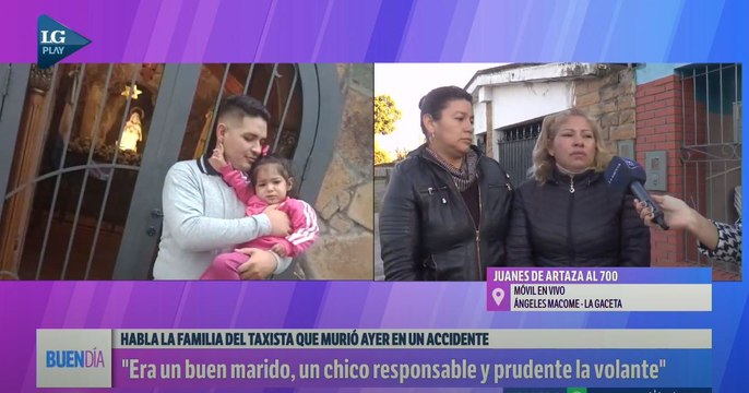 Habla la familia del taxista que murió ayer en un accidente: nos sacaron una parte de nuestra vida