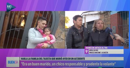 Habla la familia del taxista que murió ayer en un accidente: "nos sacaron una parte de nuestra vida"