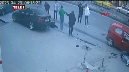 Köpeğe çarpmamak için manevra yapan sürücü yol kenarındakilere çarptı! 1 ölü 2 yaralı