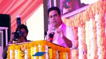 Minister KTR About Konda Laxman Bapuji And  KCR Relationship _  V6 News