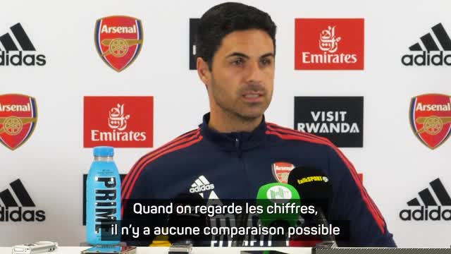 Arsenal - Arteta : "Haaland ? Aucune comparaison possible avec qui que ce soit d'autre"