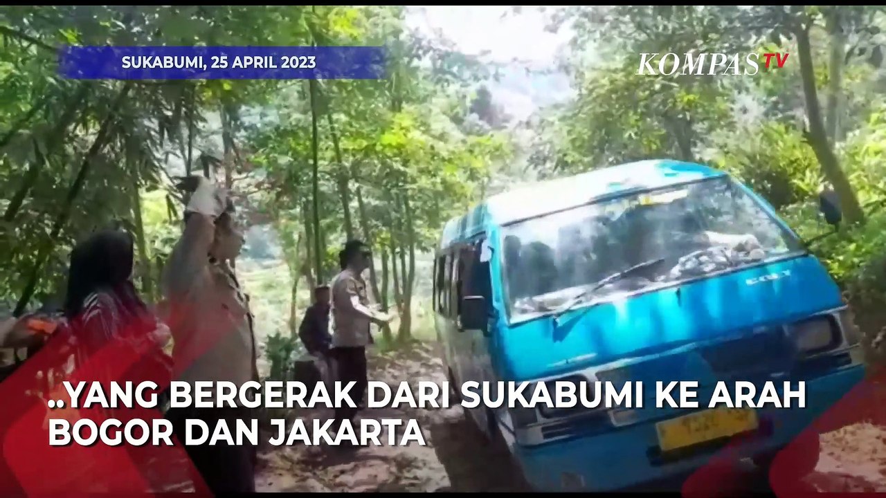 Demi Hindari Macet Parah di Sukabumi, Pemudik Lewati Jalan Rusak dan Terjal