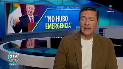Adán Augusto niega que López Obrador se haya desvanecido