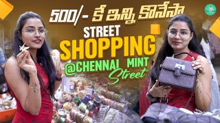 Street Shopping at Chennai Mint Street Sowcarpet || #chennaistreetshopping || Priya's Studio