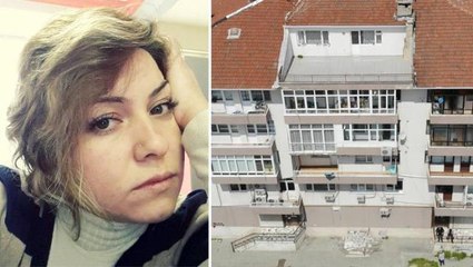 Genç kadının ölümüne neden olmuştu! Beton parçasının düştüğü bina tahliye edilerek mühürlendi