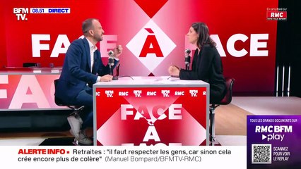 Clash entre Apolline de Malherbe et Manuel Bompard sur BFMTV et RMC