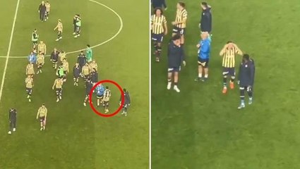 Jorge Jesus'un tribünle atışmasını gören Mert Hakan çıldırdı! Yaptığı hareket çok konuşulur